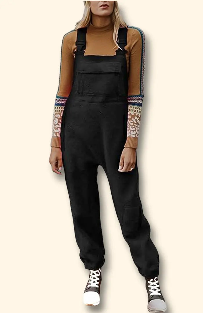 Adèle – Cozy Fleece Winter Jumpsuit for Women