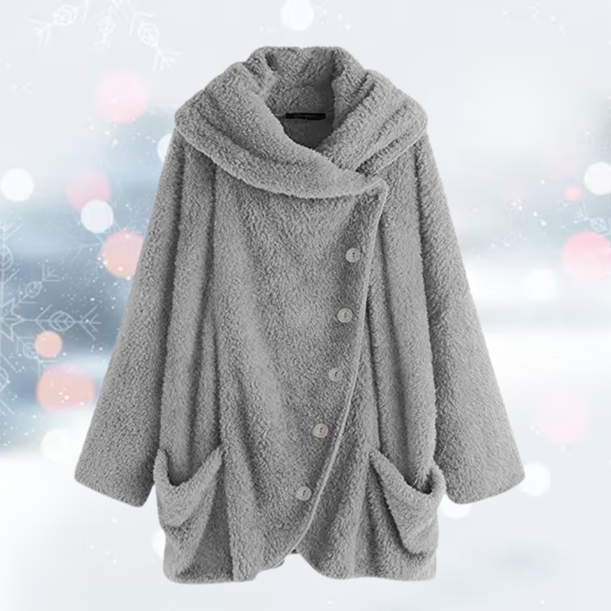 Sofia – Cozy Fluffy Shaggy Jacket for Women