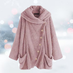 Sofia – Cozy Fluffy Shaggy Jacket for Women