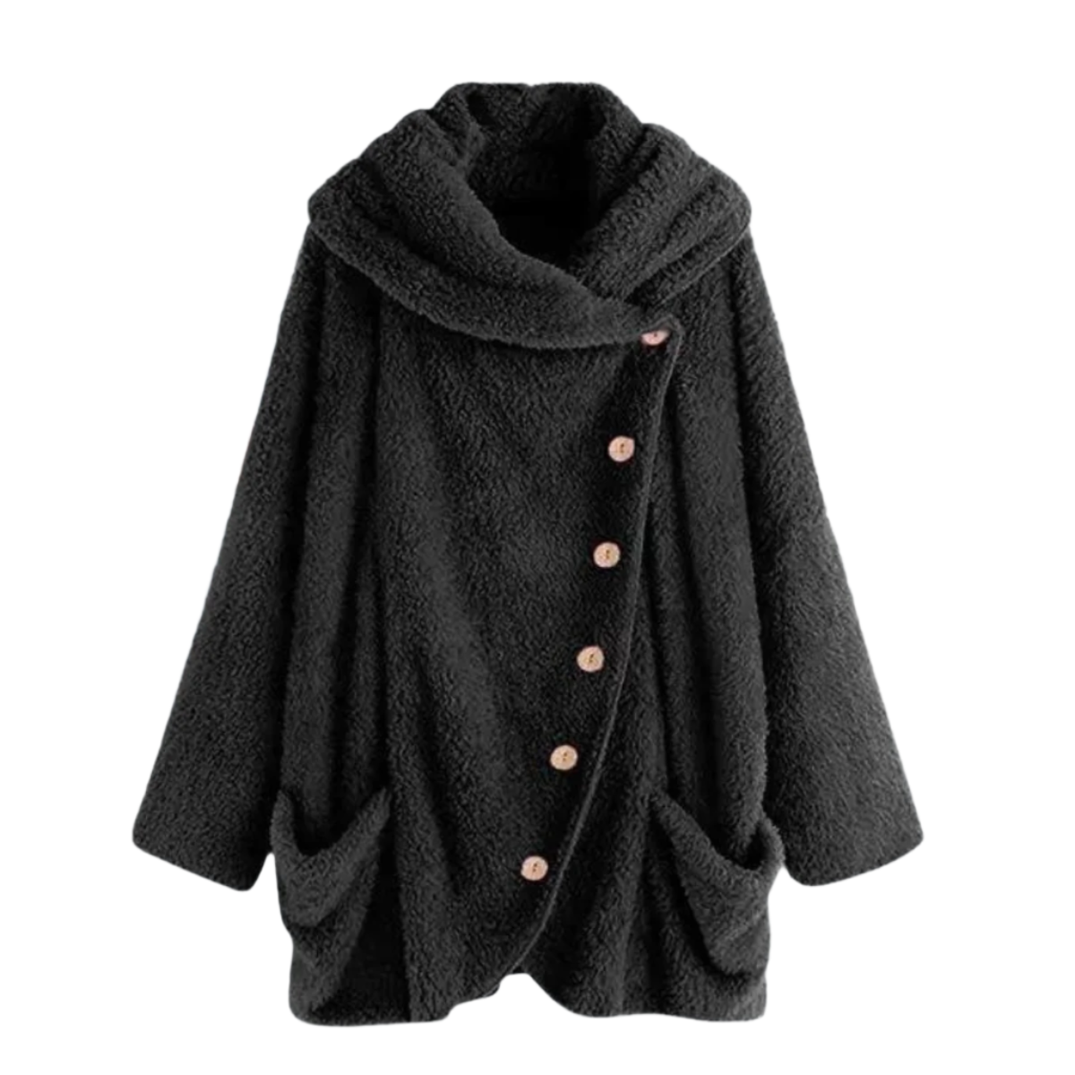 Sofia – Cozy Fluffy Shaggy Jacket for Women