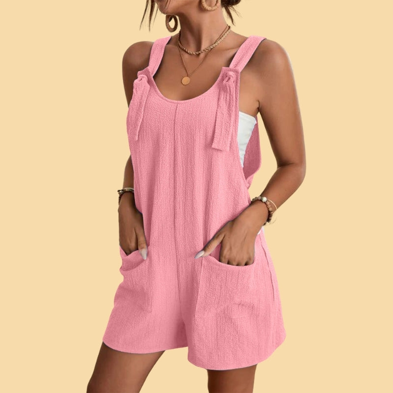 Clara – Effortless Chic Women's Short Romper