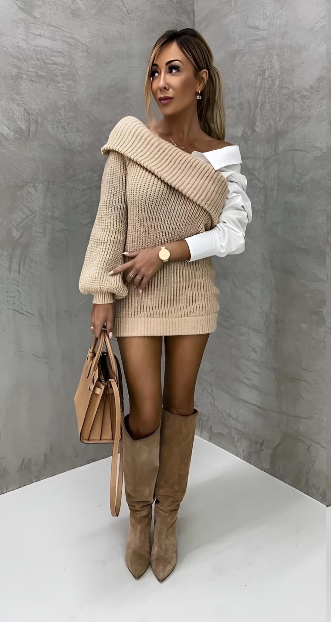 Shania – Elegant Mini Dress for Women