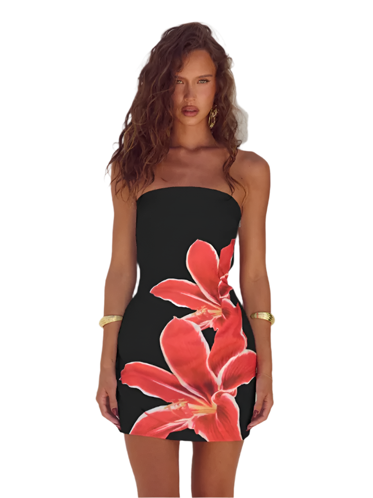 Alona – Floral Women's Summer Dress