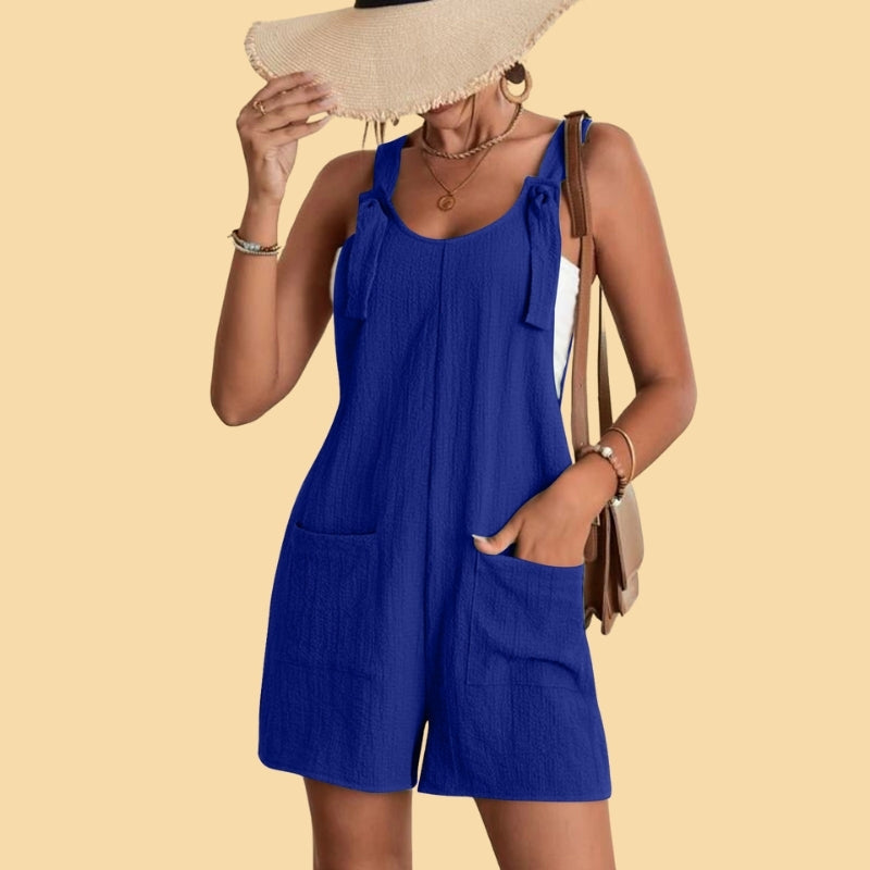 Clara – Effortless Chic Women's Short Romper