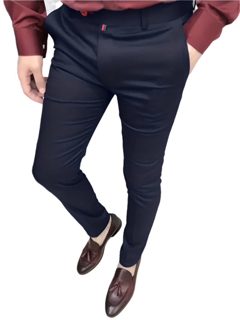 Marco – Men’s Semi-Formal Slim-Fit Suit Trousers