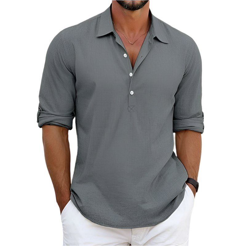 Matteo – Classic Longsleeve Men’s Polo Shirt