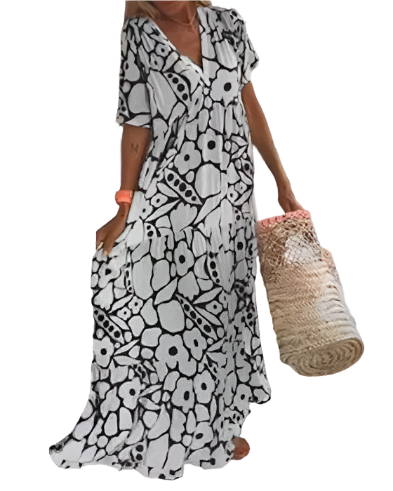 Alessia – Effortless Floral Summer Dress for Women