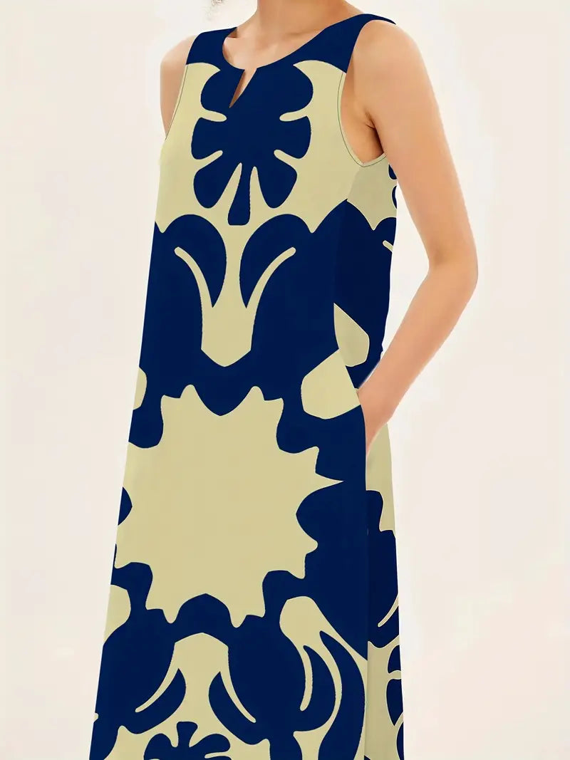 Audrey – Graphic Print Women’s Dress