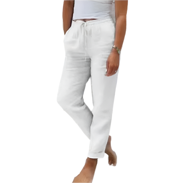 Sofia – Cotton Linen Casual Straight-Leg Pants For Women