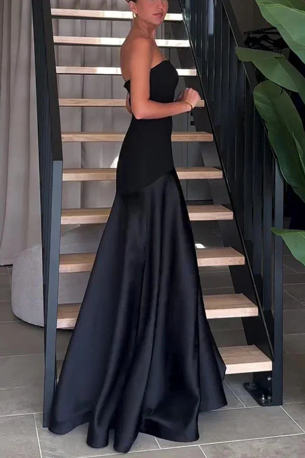 Rachel – Elegant Flare Maxi Dress for Women
