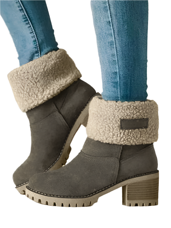 Juliza – Women's Longline Checkered Boots for a Unique Style