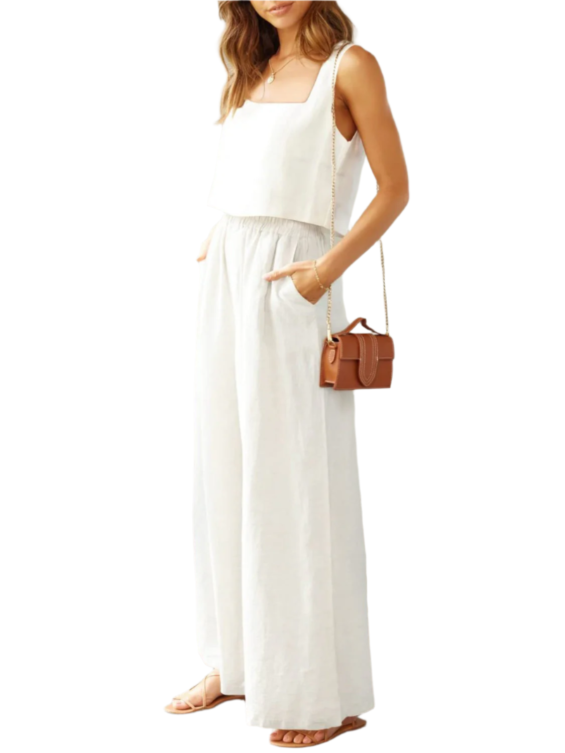 Sofia – Wide Leg Women’s Lounge Set