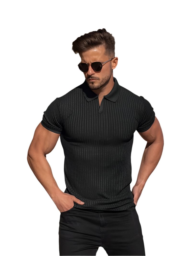 Dhanie – Slim Fit Ribbed Shirt for Men