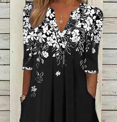 Addison – Floral Elegance Women’s Dress