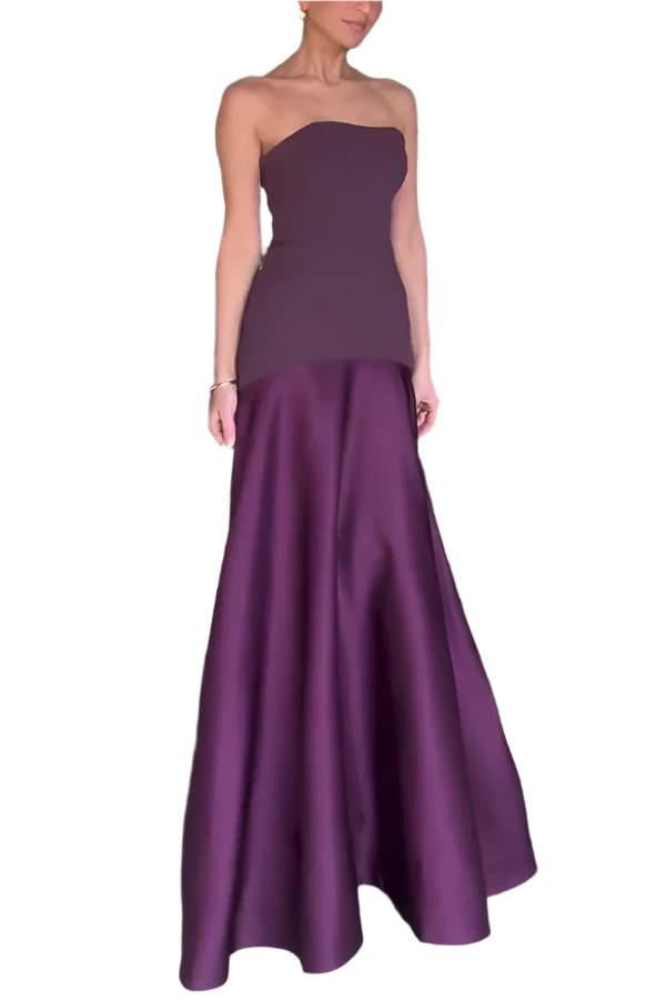 Rachel – Elegant Flare Maxi Dress for Women