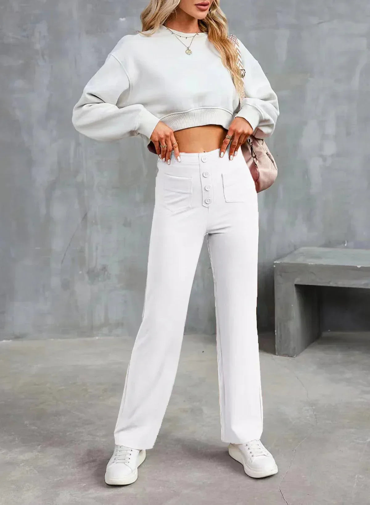 Giulia – High-Waisted Trousers for Women