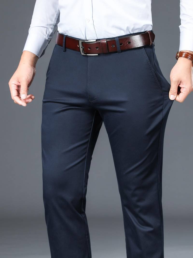 Stanson – Elegant Office Trousers for Men | Casual and Refined Look