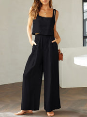 Sofia – Wide Leg Women’s Lounge Set