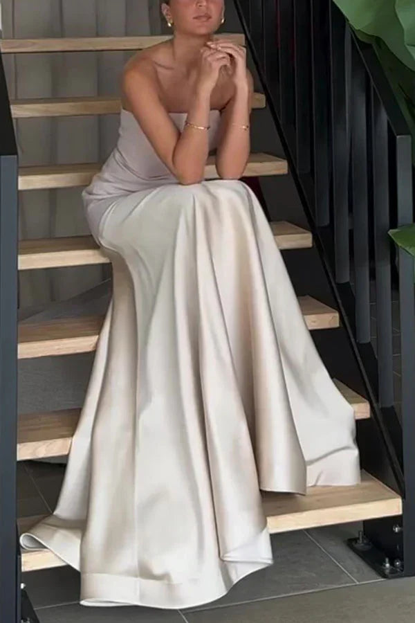 Rachel – Elegant Flare Maxi Dress for Women