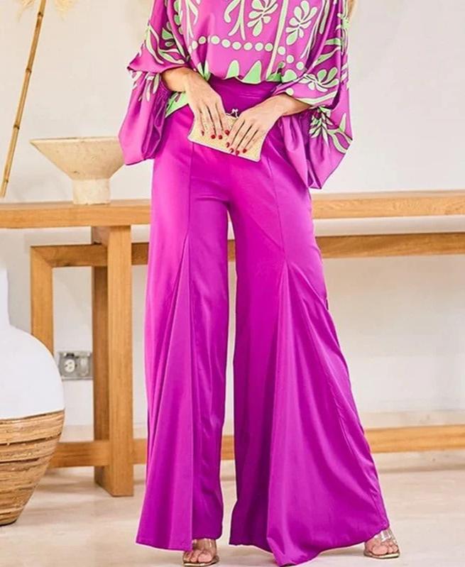 Pia – Effortlessly Elegant Plain Trousers for Women