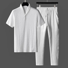 Jonnel – Trendy Men's Trouser and Shirt Set