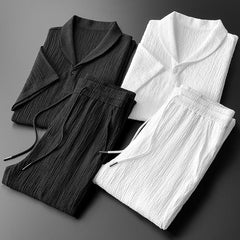 Jonnel – Trendy Men's Trouser and Shirt Set