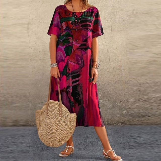 Birgitte - Casual Summer Dress – Evening Dress