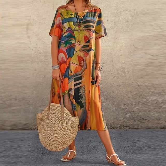 Birgitte - Casual Summer Dress – Evening Dress