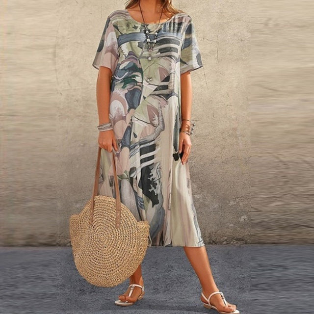 Birgitte - Casual Summer Dress – Evening Dress