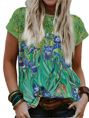 Amelia – Artistic Women’s T-Shirt