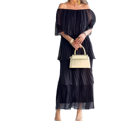 Alessia – Flowy Chiffon Women’s Maxi Dress
