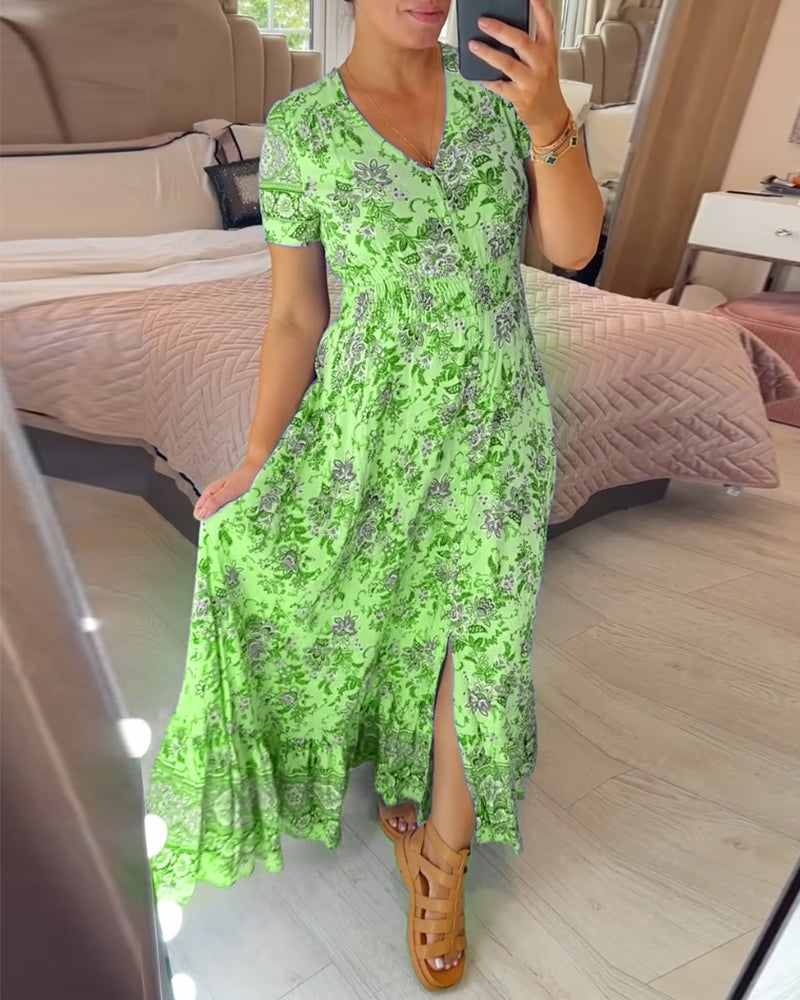 Amara – Effortless Floral Women’s Dress
