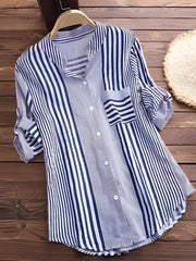 Ava – Effortlessly Chic Women’s Striped Shirt