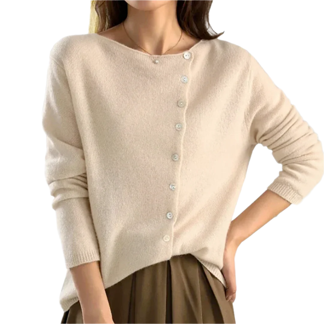 Lila - Women's Elegant Knit Cardigan