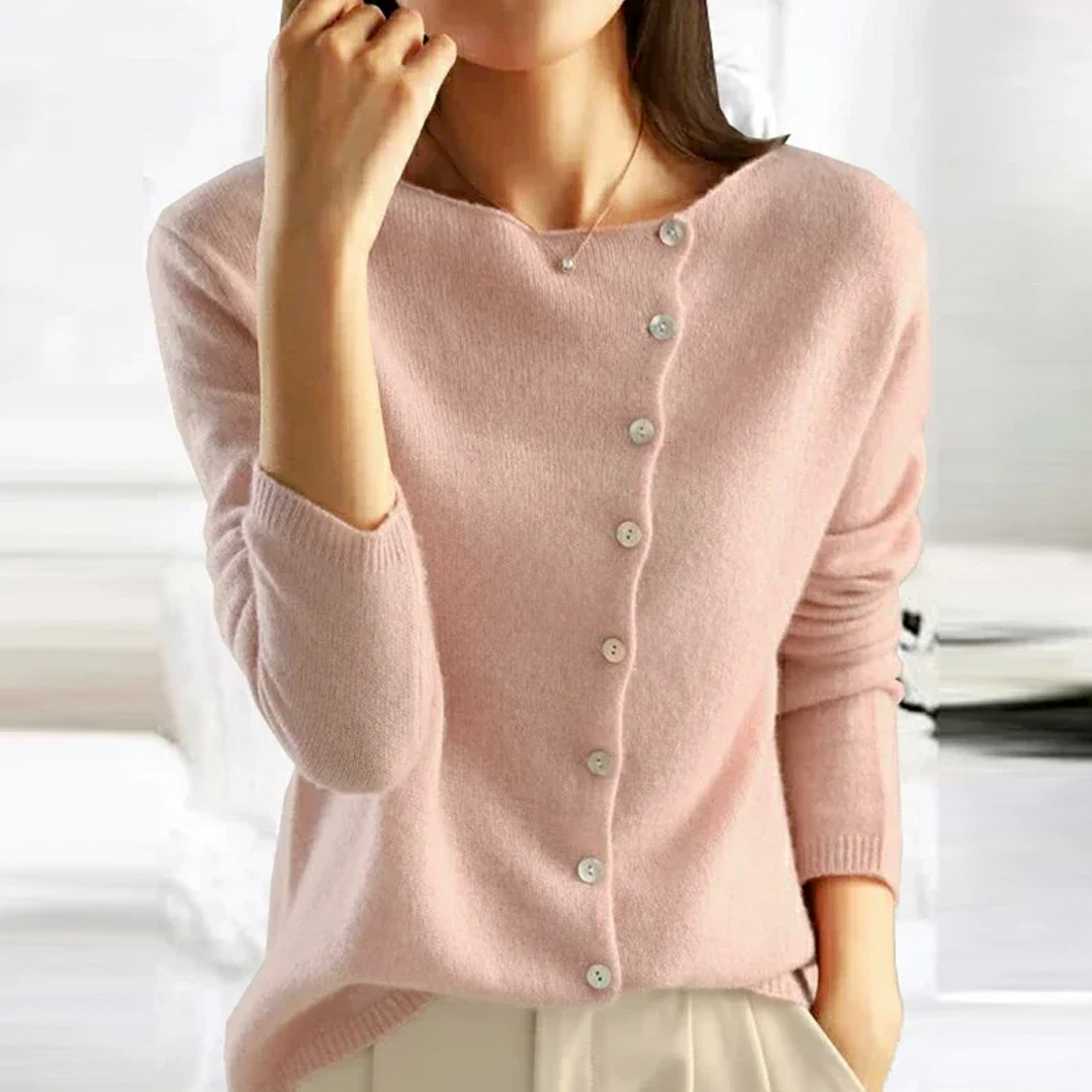 Lila - Women's Elegant Knit Cardigan