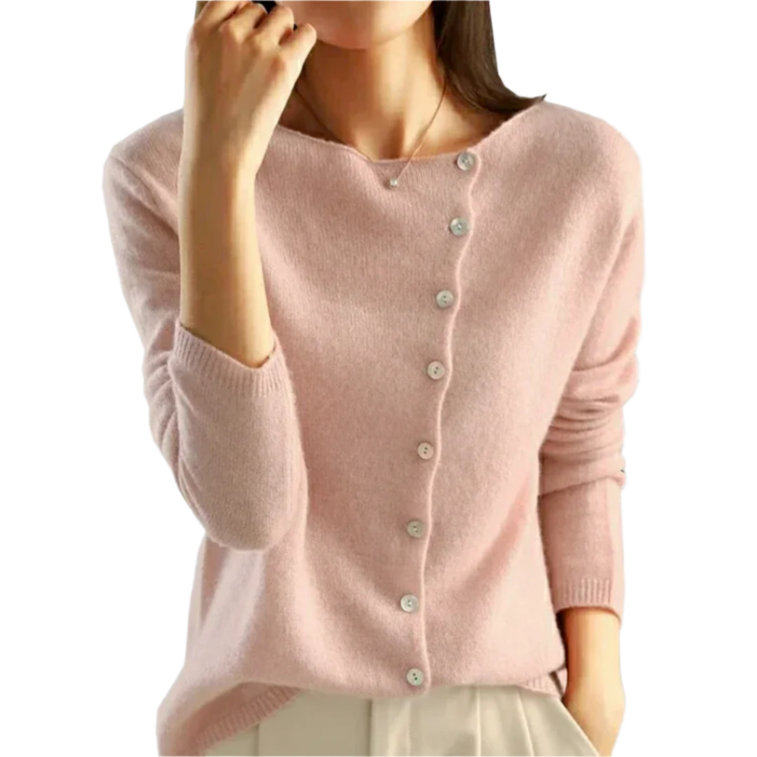 Lila - Women's Elegant Knit Cardigan