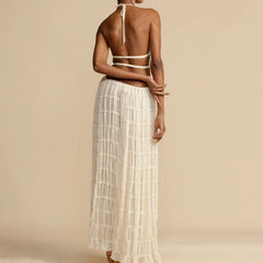 Isabella – Backless Women’s Pleated Summer Dress