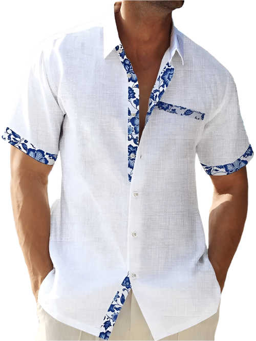 Anthony – Timeless Men's Casual Floral Shirt