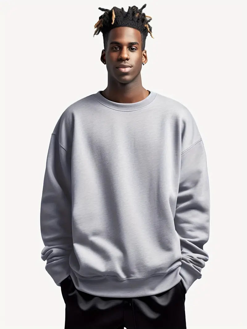 Lucio – Premium Men’s Round Neck Sweater