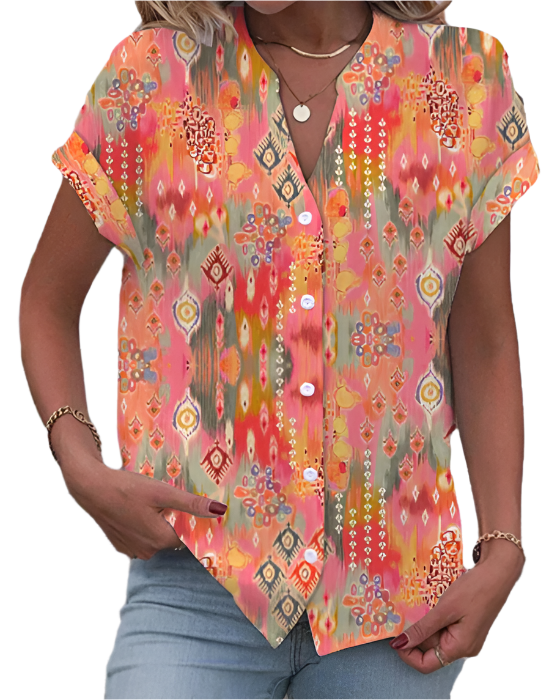 Tyriana – Elegant Women's Blouse