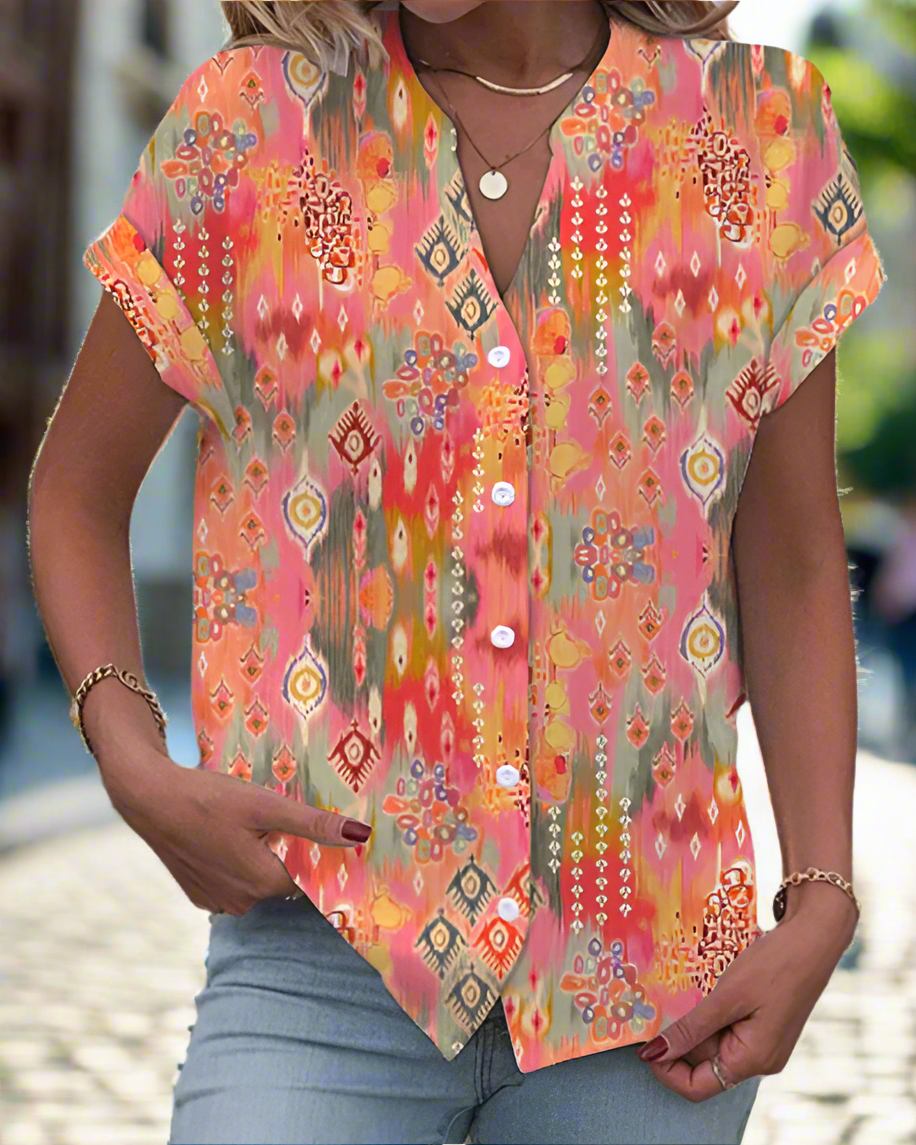 Tyriana – Elegant Women's Blouse