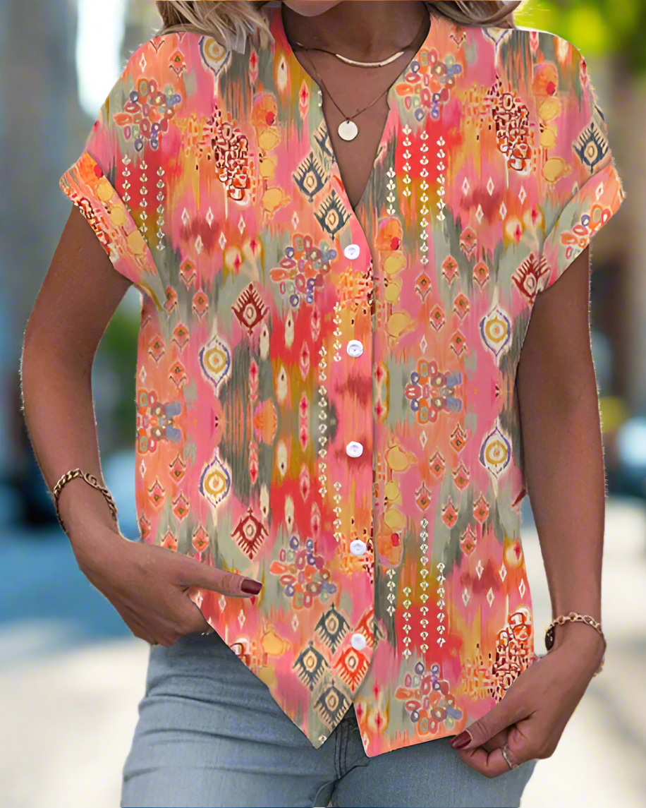 Tyriana – Elegant Women's Blouse