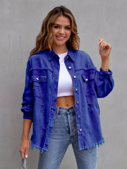 Estrella – Distressed Women’s Denim Jacket