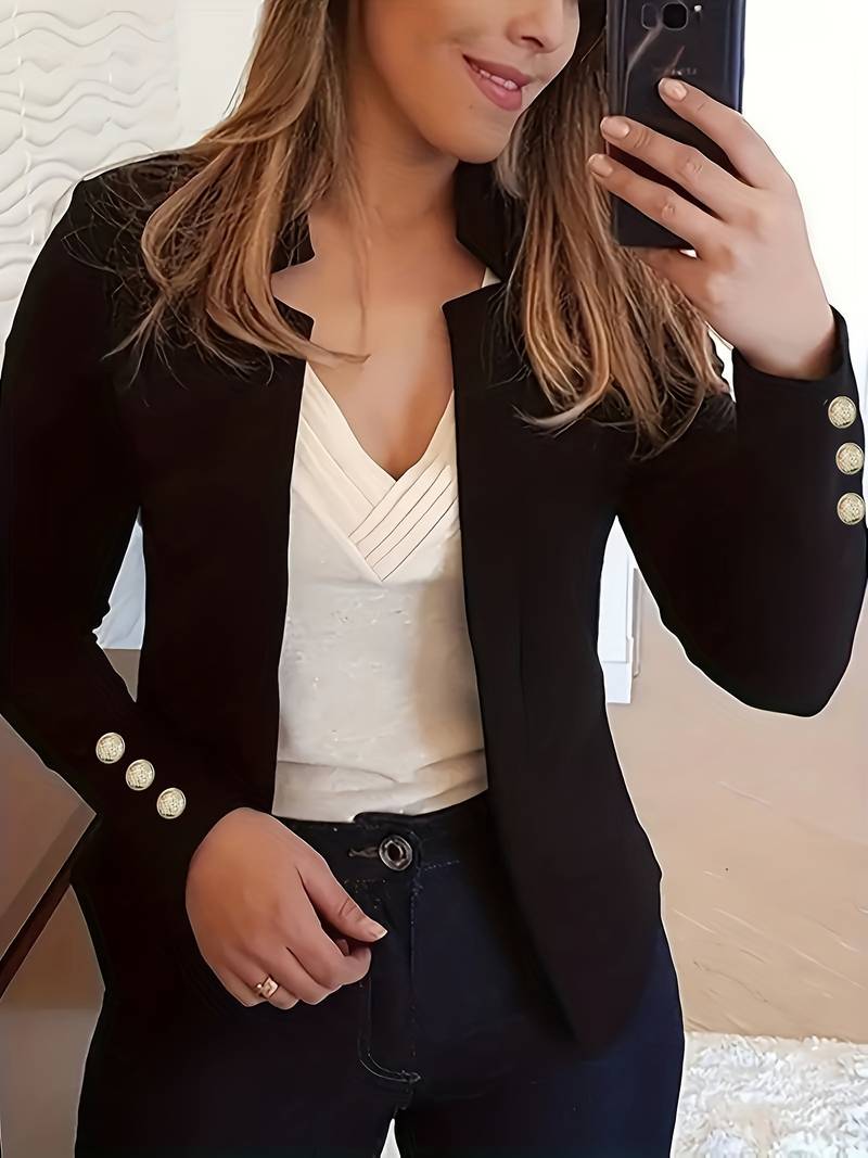 Elena – Effortless Elegance Women’s Open Blazer