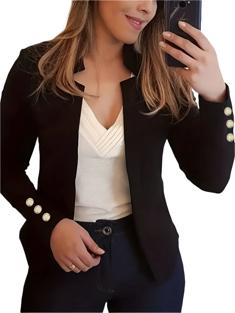 Elena – Effortless Elegance Women’s Open Blazer