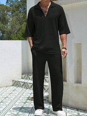 Jonnel – Trendy Men's Trouser and Shirt Set
