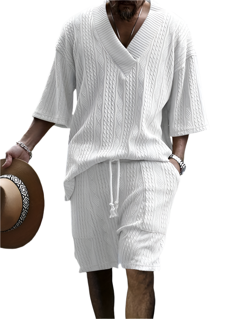 Andrei – Men’s Comfortable Knitted Outfit Set