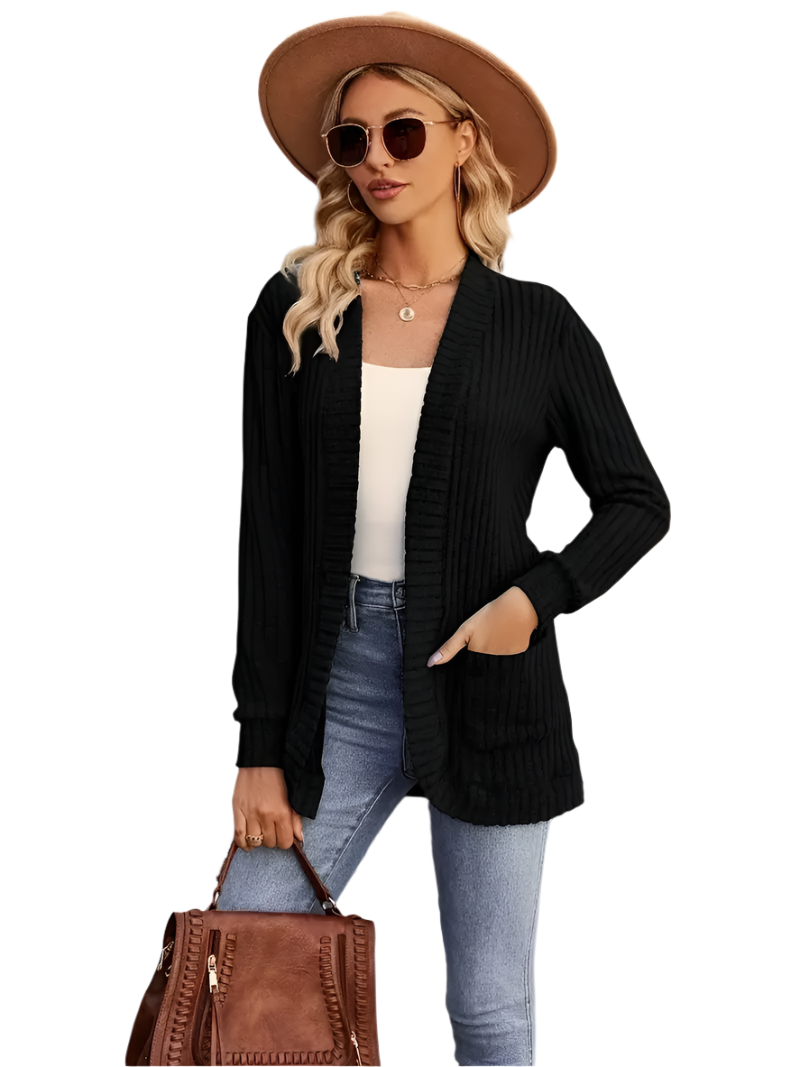 Bella – Elegant Women's Knit Cardigan