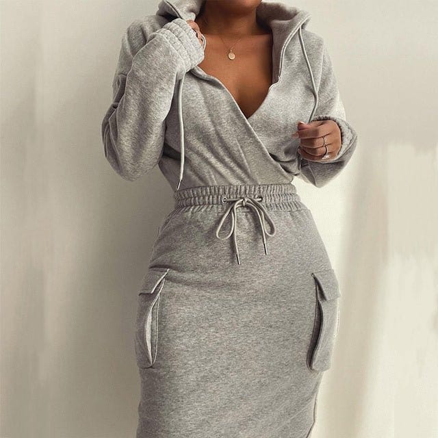 Amara – Casual-Chic Women’s Hoodie Dress