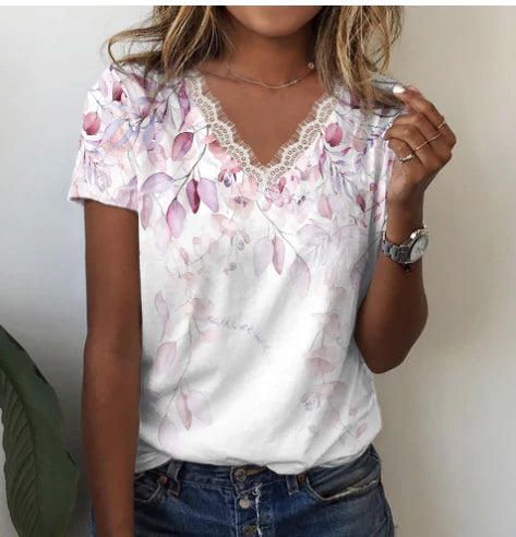 Sophie – Stylish Women’s V-Neck T-Shirt
